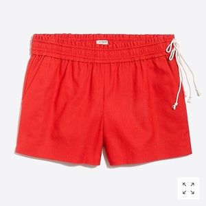 J Crew 3 1/2" pull on shorts